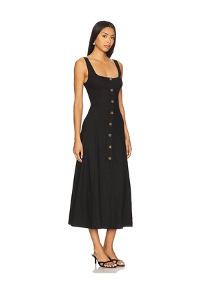Tularosa Carley Midi Dress in Black. Size S. Also in XL.