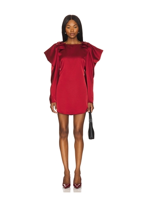 Stone Cold Fox x REVOLVE Mila Mini Dress in Burgundy. Size S. Also in M, XS.