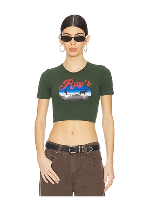 Ray's x REVOLVE Ski Adventure Crop Top in Dark Green. Size S. Also in XS.