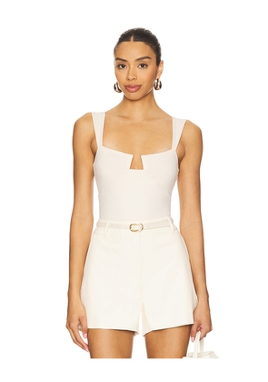 Susana Monaco Angle Wire Angle Strap Top in Neutral. Size M. Also in L.