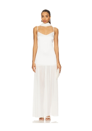 Show Me Your Mumu Dalia Maxi Dress in White. Size M. Also in S, XL.