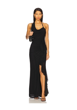 superdown Cleopatra Maxi Dress in Black. Size S. Also in XS, XXS.