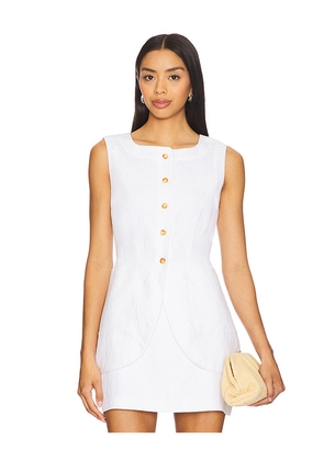 Posse Emma Vest in Ivory. Size M. Also in S, XXS, XS, L, XL.