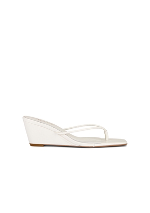 RAYE Livy Wedge in Ivory. Size 10. Also in 6, 6.5, 7, 7.5, 8, 8.5, 9, 9.5.