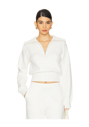 Tularosa Rey Sweater in Ivory. Size M. Also in XS, S, L, XL.