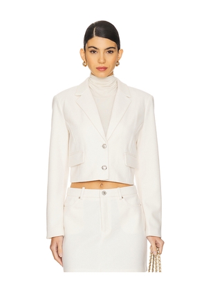 Steve Madden Seraphine Blazer in Cream. Size XL. Also in XS, L.