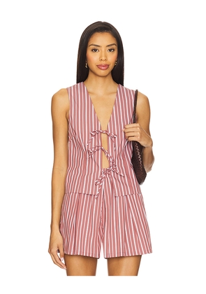 Steve Madden Aliza Top in Blush. Size M. Also in L, S, XL, XS.