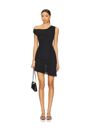 superdown Carmena Mini Dress in Black. Size M. Also in XS, XXS, S, L.