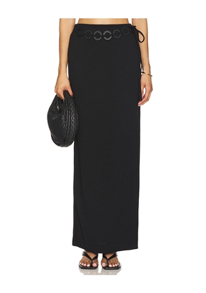 Saudade Soho Skirt in Black. Size XL. Also in L, XS.