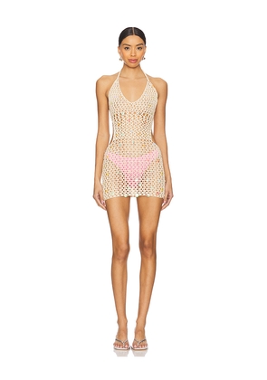 superdown Capucine Mini Dress in Cream. Size L. Also in S.