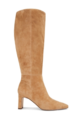 Sam Edelman Sylvia Wide Calf Boot in Tan. Size 6. Also in 10, 6.5, 7, 7.5, 8, 8.5, 9, 9.5.