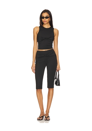 superdown Ines Capri Set in Black. Size M. Also in XS, XXS, S.