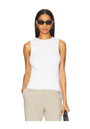 Rue Sophie Brit Sweater Top in White. Size S. Also in XS, L, XL.