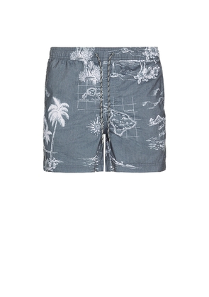 Rails La Brea Swim Shorts in Black. Size M. Also in L, XL/1X.