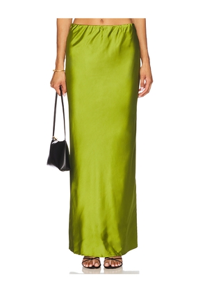 Runaway The Label x REVOLVE Verity Maxi Skirt in Olive. Size XS. Also in S, XXS.
