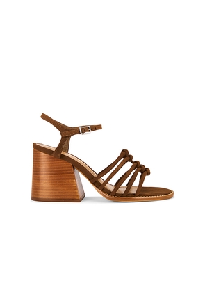 Schutz Sandy Sandal in Brown. Size 5. Also in 11, 5.5, 7, 8, 8.5.