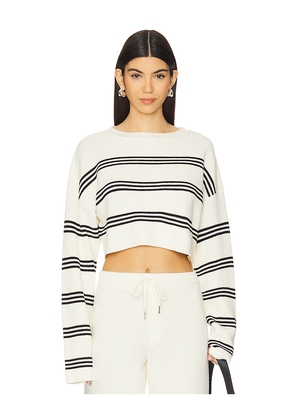 SEROYA Sharlie Sweater in White. Size M. Also in L.