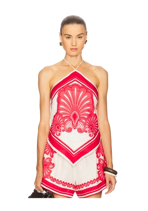 Shani Shemer Rosa Top in Red. Size M. Also in L, S, XS.