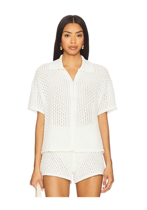 Solid & Striped The Hannah Top in Ivory. Size S. Also in L.