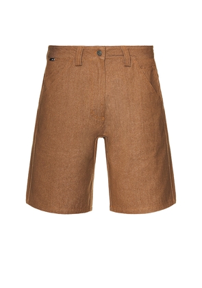 The Hundreds Folsom Denim Shorts in Brown. Size 32. Also in 30.