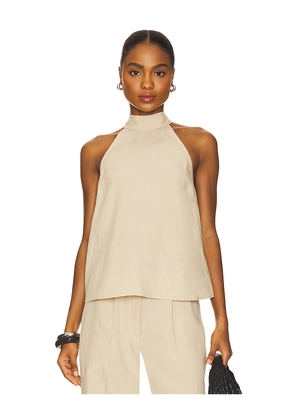 SAMSOE SAMSOE Sarheo Top in Beige. Size M. Also in L, XS.