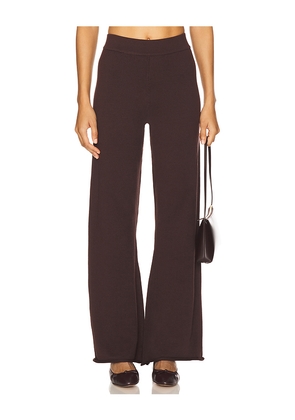 SNDYS Emerson Pant in Brown. Size M. Also in XS, S, L, XL.