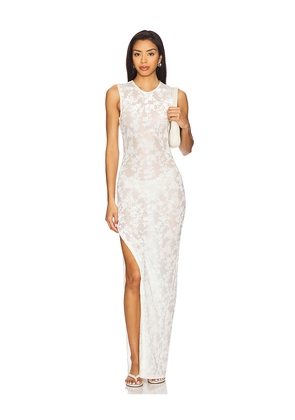 superdown Daphne Maxi Dress in White. Size M. Also in XXS, XS, L.