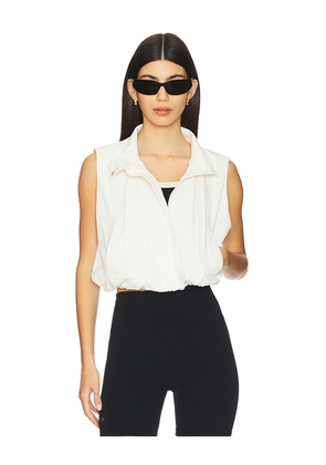 Port de Bras Miko Vest in Cream. Size XL. Also in XS.