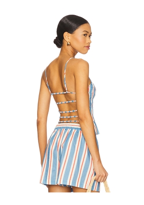 Solid & Striped The Delta Top in Blue. Size XL. Also in L.