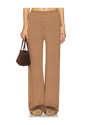 SNDYS x REVOLVE August Pants in Brown. Size L. Also in XXS, XS, S, M, XL, XXL.