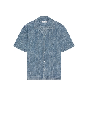 SAMSOE SAMSOE Saayo X Shirt in Blue. Size M. Also in L, XL/1X.