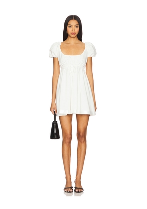 Stone Cold Fox x REVOLVE Heather Mini Dress in White. Size M. Also in L, S.