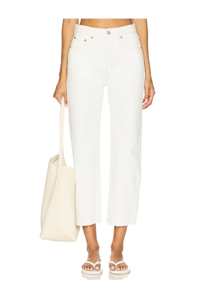 PISTOLA Cassie High Rise Crop Straight in White. Size 25. Also in 24, 26, 28, 29, 30, 31, 32.