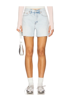 PISTOLA Andie High Rise Vintage Cut Off Short in Blue. Size 24. Also in 25, 27.