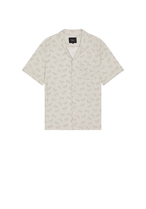 Rails Moreno Button Down Camp Shirt in Grey. Size S. Also in L.