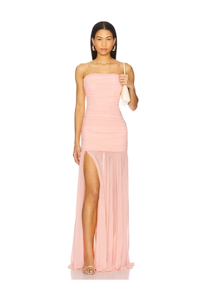 retrofete Adele Dress in Peach. Size M. Also in XS, L.