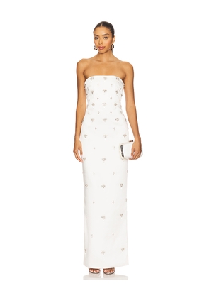 retrofete Elise Dress in White. Size M. Also in S, XS.