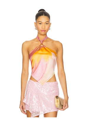 retrofete Jamie Top in Pink. Size M. Also in L, XL.