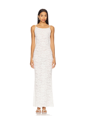 superdown Conchita Maxi Dress in White. Size M. Also in XXS, XS, S, L, XL.