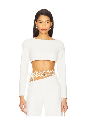 Saudade Sienna Top in Ivory. Size M. Also in L, S.