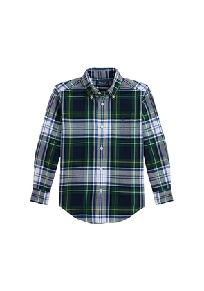 Polo Ralph Lauren Long Sleeve Classic Oxford Sport Shirt in Green. Size 5. Also in 2.