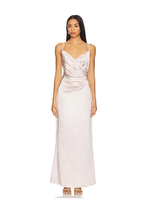 SNDYS Suvi Maxi Dress in Ivory. Size S. Also in M, XS.