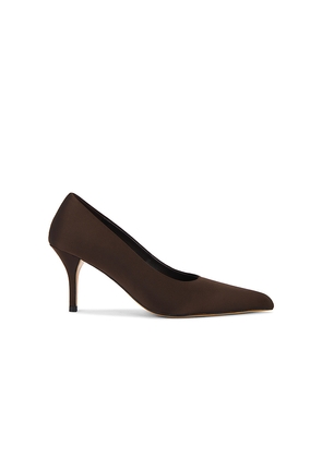 Tony Bianco Chloe Pump in Chocolate. Size 6. Also in 7, 7.5, 8, 8.5, 9, 10.