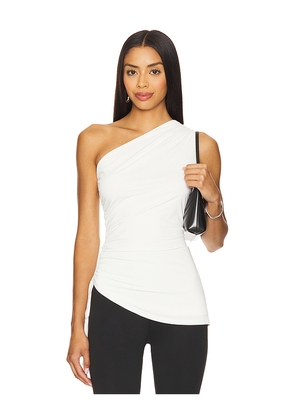 superdown Myna Asymmetrical Top in White. Size M. Also in XS, S, XL.
