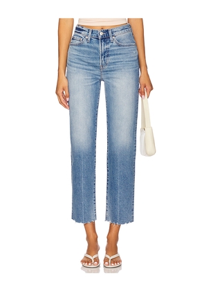 PISTOLA Charlie High Rise Classic Straight in Blue. Size 25. Also in 26, 24, 28, 29.