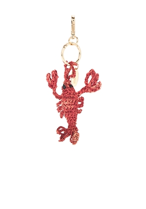 Poolside Bag Charms in Red.