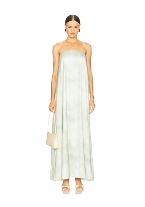 SNDYS Myra Maxi Dress in Sage. Size L. Also in M, S.