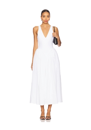 Ronny Kobo Sirinda Dress in White. Size M. Also in S, XS.