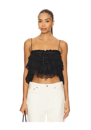 Ronny Kobo x REVOLVE Carlton Top in Black. Size M. Also in XS, S, L.