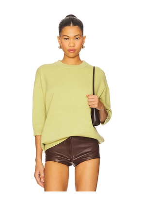 SEROYA Jacey Sweater in Green. Size M. Also in XXS, XS, S, L, XL.